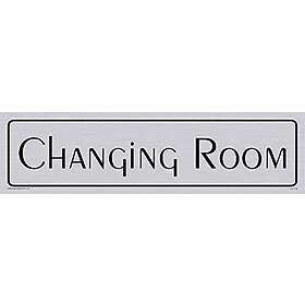 Viking segni dv1072-l26-v reception Sign, Black text, adesivo in vinile/negati