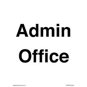 Viking Signs Admin Kontorsskylt 150 x 200 mm A5P