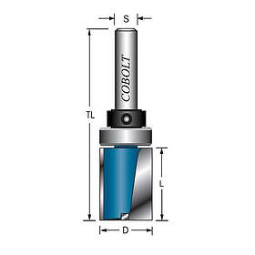 Cobolt Mallfräs D=12l=25 TL=63 S=8