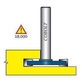 Cobolt Skivnotfräs L=5 D=36 S=8