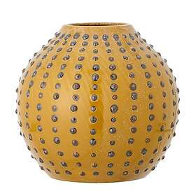 Creative Collection Toofan vase, rund gult stengods (H:26)