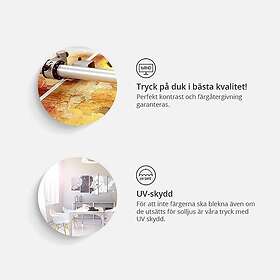 Artgeist världskarta World Painted Flera storlekar 200x80