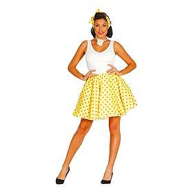 Fiestas Guirca Gul Pinuppa Klänning Maskeraddräkt Large