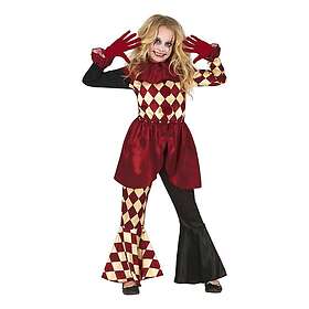 Fiestas Guirca Läskig Clown Barn Maskeraddräkt Large