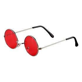 Runda Glasögon Röd