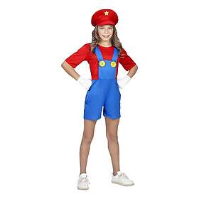 Rörmokartjej Röd Barn Maskeraddräkt X-Large