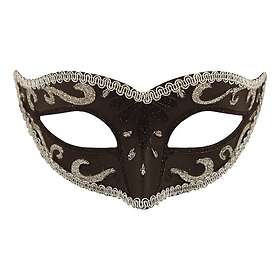 Ögonmask Musta/Silver One size