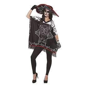 Smiffys Day of the Dead Bandit Maskeraddräkt One size