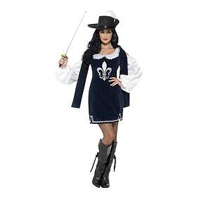 Smiffys Musketör Klänning Maskeraddräkt Large