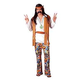 Wicked Costumes Woodstock Hippie Maskeraddräkt Small