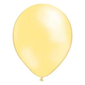 Ballongkungen Ballonger Metallic Elfenben 10-pack