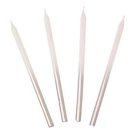 Talking Tables Långa Tårtljus Silver