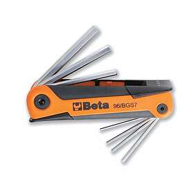 Beta Utensili 1,5-6 Mm Hexagonal Wrench Set 7 Units Silver