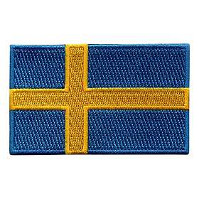Märkbar.se Tygmärke Flagga Sverige Stor