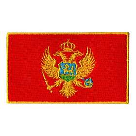 Märkbar.se Tygmärke Flagga Montenegro