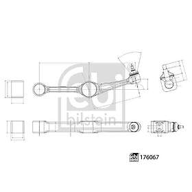 Febi Mercedes-Benz Lankarm hjulupphangning 176067