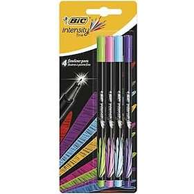 BIC Fineliner Intensity mörk 4/FP