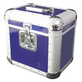 Record Roadinger Case ALU 75/25, rounded, blue