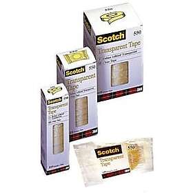 Scotch Kontorstejp 550 Transparent STOR, 15mm x 66m