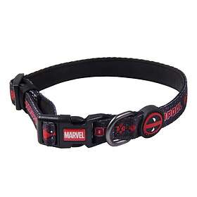 Cerda Marvel Studios Deadpool Premium Vadderat Hundhalsband S/M