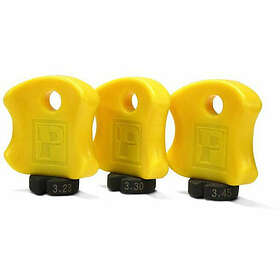 PRO Pedro´s Spoke Wrench 3 Units Gul