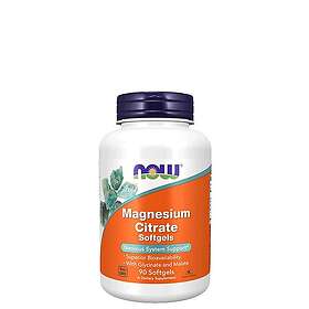 Now Foods Magnesium Citrate 90 Kapselit