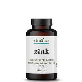 Närokällan Zink 90 Kapslar