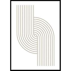 Gallerix Poster Art Lines No1 5294-21x30G