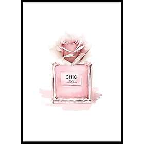 Gallerix Poster Chic Parfume Pink Rose 21x30 5044-21x30