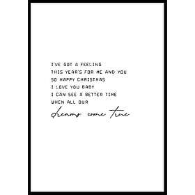 Gallerix Poster Dreams Come True 30x40 4899-30x40