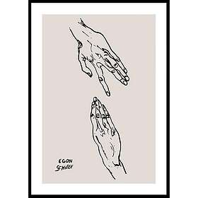 Gallerix Poster Egon Schiele Art Hands 30x40 5286-30x40