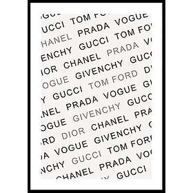 Gallerix Poster Fashion Brands 50x70 5049-50x70