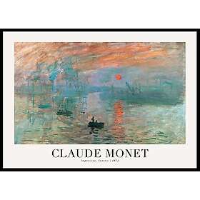 Gallerix Poster Impression Sunrise 1872 By Claude Monet 5513-21x30G