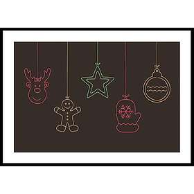 Gallerix Poster Kids Christmas Decorations 50x70 4857-50x70