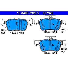 ATE Ford Bromsbelaggssats skivbroms 13046073202