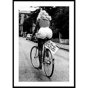 Gallerix Poster Marilyn Monroe Riding Bicycle 50x70 4580-50x70