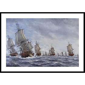 Gallerix Poster Naval Battle By Jacob Hagg 4764-21x30G
