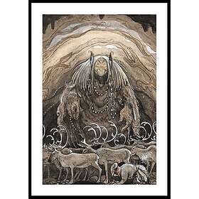 Gallerix Poster Nilas Offer Julbocken II By John Bauer 4777-21x30G