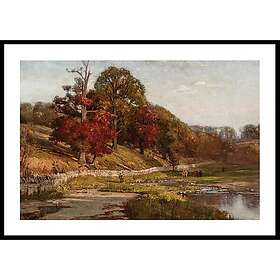 Gallerix Poster Oaks of Vernon By Theodore Clement Steele 30x40 4832-30x40