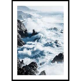 Gallerix Poster Pacific Ocean Coastline 30x40 4660-30x40