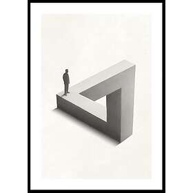 Gallerix Poster Penrose Triangle 50x70 5199-50x70