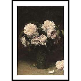 Gallerix Poster Roses Dans Un Verre 1877 By Henri Fantin-Latour 50x70 5107-50x70