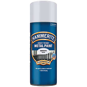 Hammerite Slätlack 400ML Spray Sølv