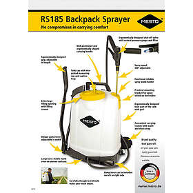 Mesto RS 185 Ryggspruta 18L