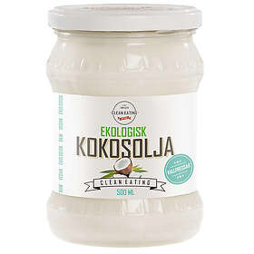 Clean Eating Kokosolja Kallpressad 500ml