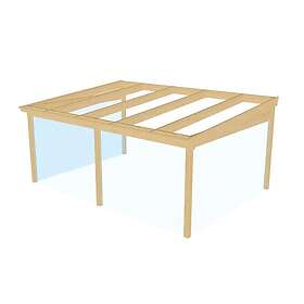 Landskap Uterumsstomme Skimra B 5599 x D 3980mm Mittspolpe 601066741