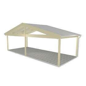 Landskap Uterumsstomme Glimma Robust B 8145 x D 3530mmmed Mittstolpe 60852068