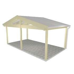 Landskap Uterumsstomme Glimma Robust B 5645 x D 3230mmmed Mittstolpe 60852037