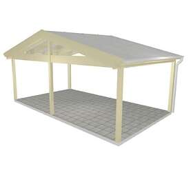 Landskap Uterumsstomme Glimma B 6245 x D 3657mm med Mittstolpe 60849643