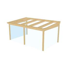 Landskap Uterumsstomme Skimra Robust B 5245 x D 3230mm Mittspolpe 601066805